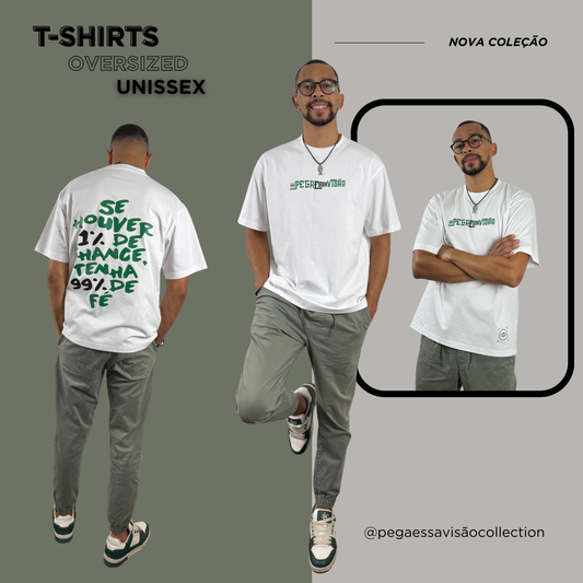 T-shirt Oversized Branca